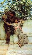 Alma Tadema Promise of Spring painting